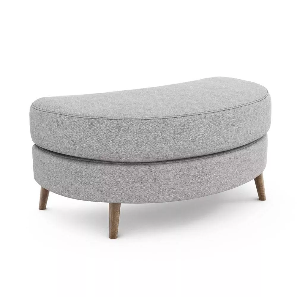 Ludvika Oval Cuddler Stool